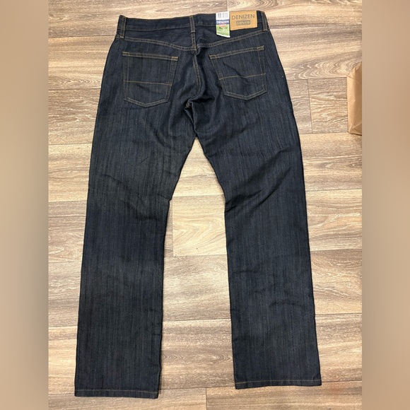 Levi's Denizens 218 Men's Deep Indigo Straight Jeans Size 34 x 32  NWT - Picture 5 of 5